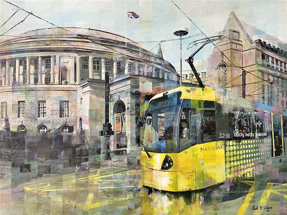 Manchester Yellow Tram