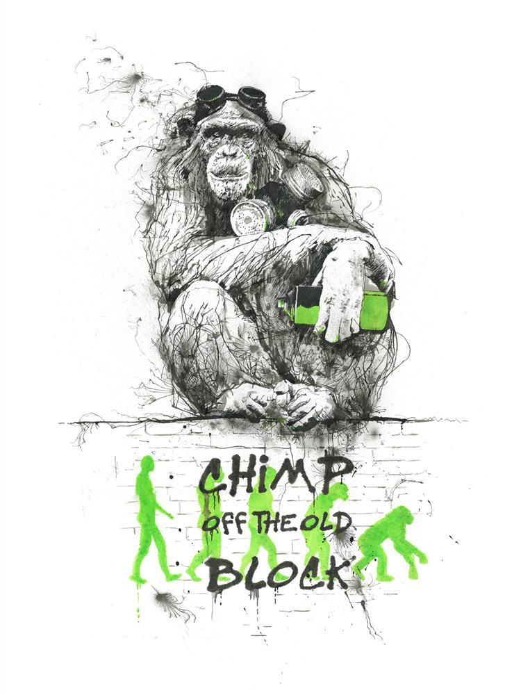 LOW AVAILABILITY - Chimp Off The Old Block
