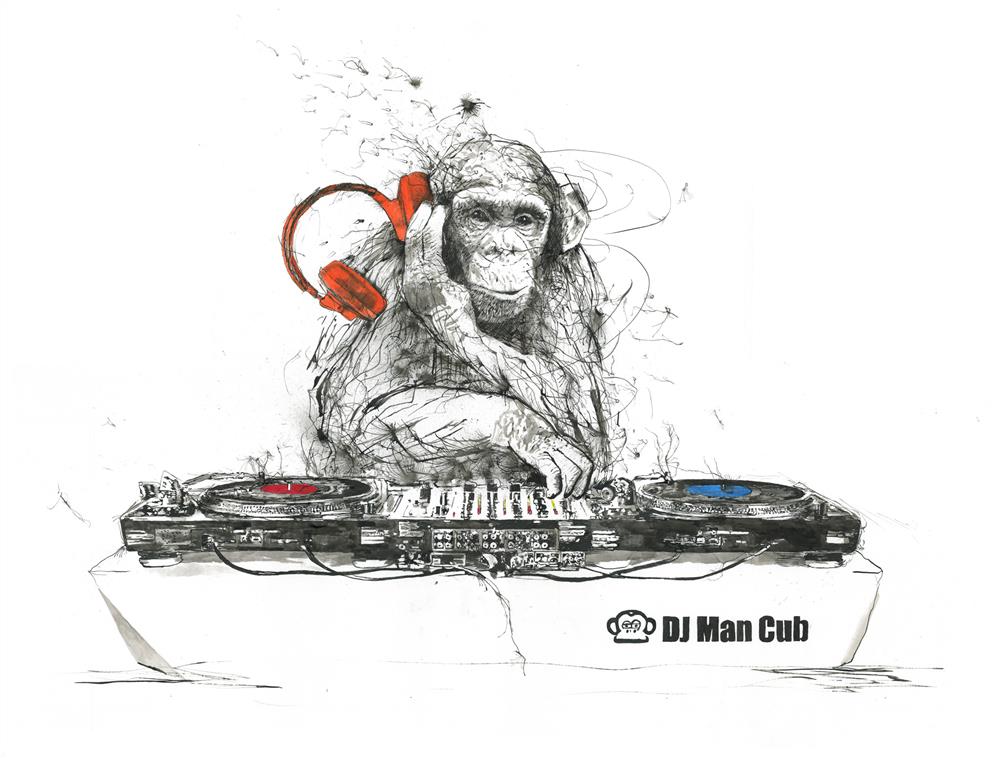 DJ Man Cub - Miniature