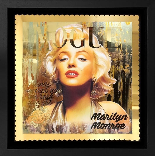 Golden Monroe - Golden Stamp Miniature