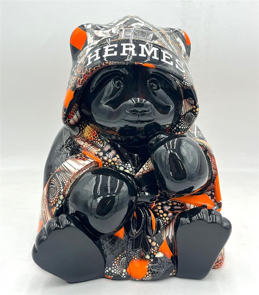 Hermes Boxing Panda (Orange) II