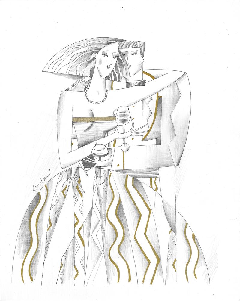 Lord And Lady III  - Line Study