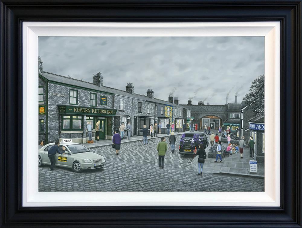 On The Cobbles - Canvas Deluxe