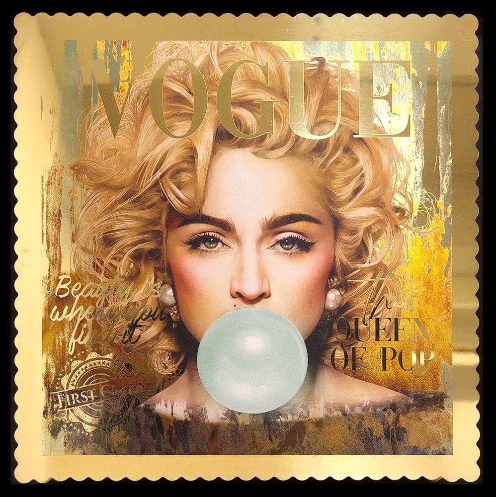 Queen Of Pop - Golden Stamp Miniature