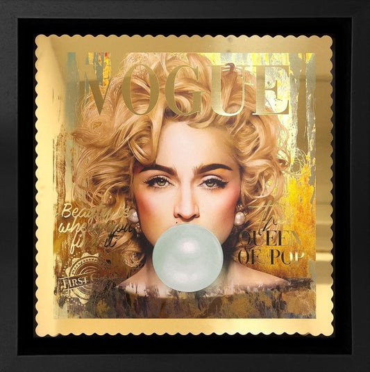 Queen Of Pop - Golden Stamp Miniature