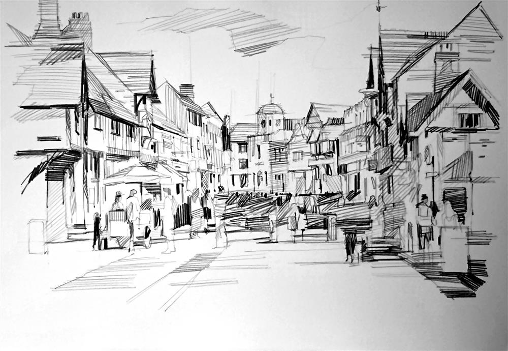 Shakespeare's Street - Sketch