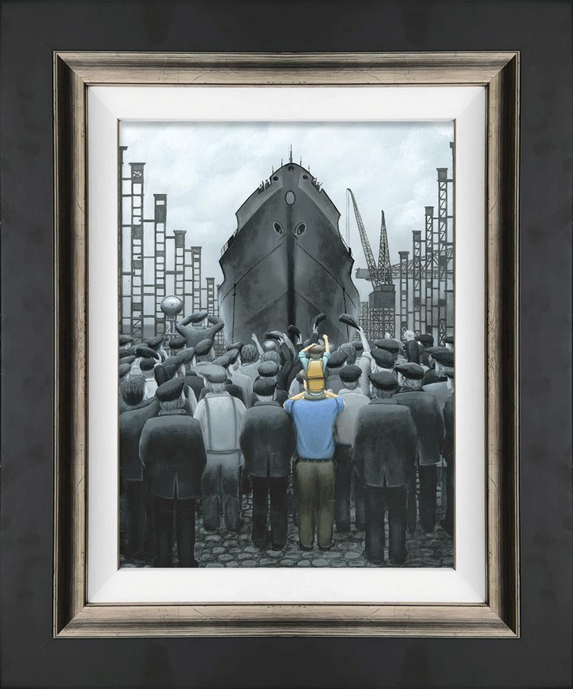 The Ship That Dad Built - Canvas
