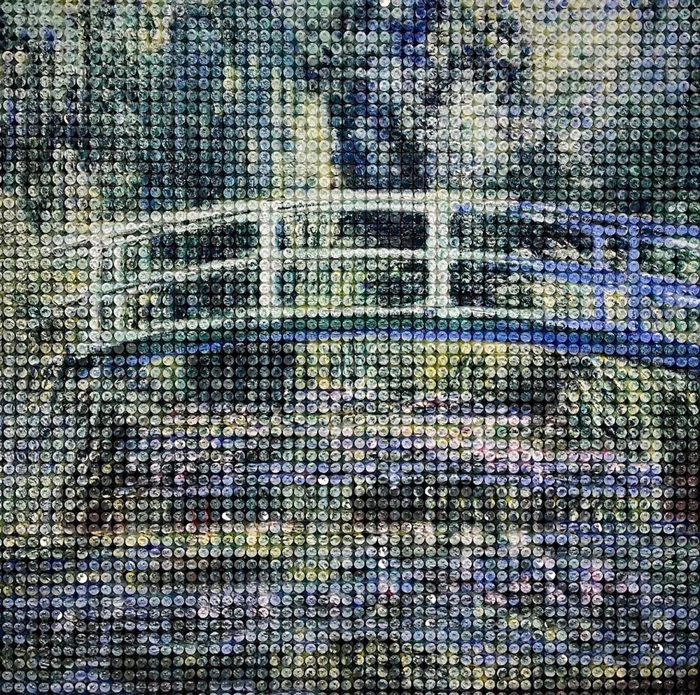 Water Lilies And Japanese Bridge - Shimmerdisc Masters