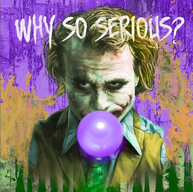 Why So Serious – Lenticular